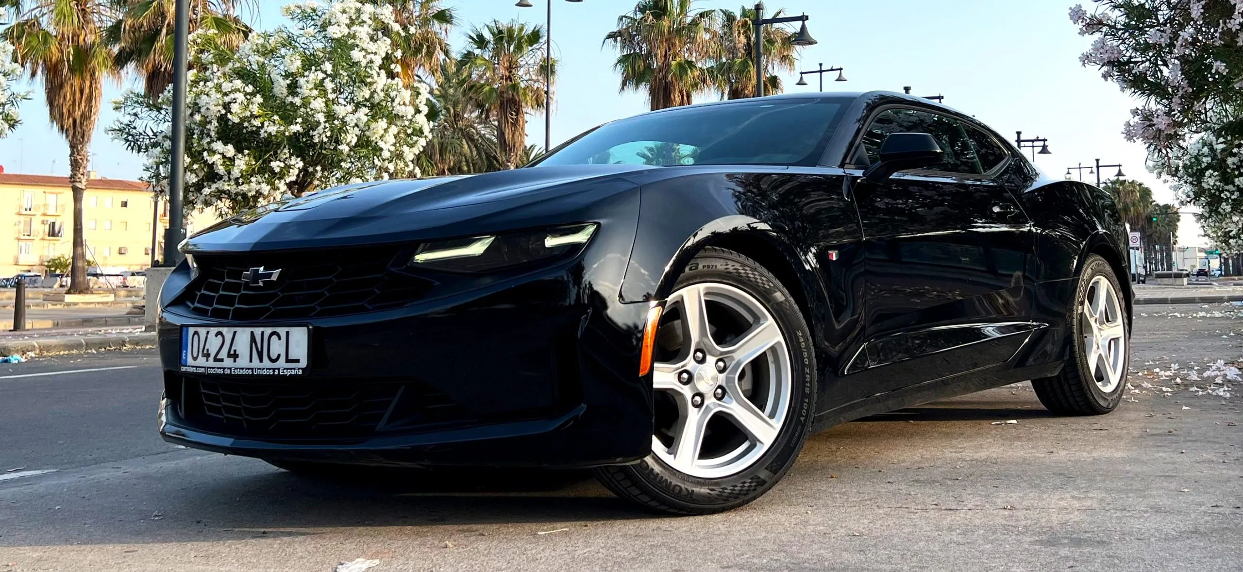 Chevrolet Camaro, привезённый и проданный в Испании